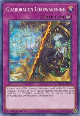Guardragon Corewakening - MP20-EN031 - Common 1st Edition 2020 Mega-Tin: Lost Memories 1st Edition Singles