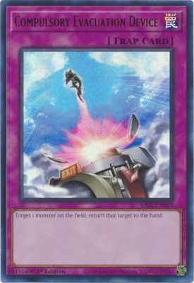 Compulsory Evacuation Device - RA01-EN069 - Ultra Rare 25th Anniversary Rarity Collection Singles