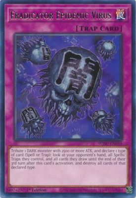 Eradicator Epidemic Virus - WISU-EN059 - Rare 1st Edition Wild Survivors 1st Edition Singles