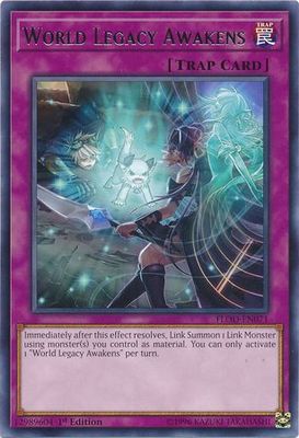 World Legacy Awakens - FLOD-EN071 - Rare 1st Edition Flames of Destruction 1st Edition Singles (espanol)