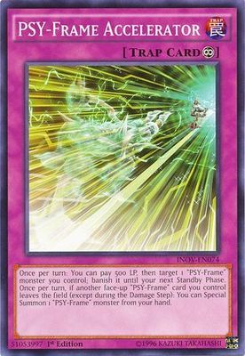 PSY-Frame Accelerator - INOV-EN074 - Common 1st Edition Invasion Vengeance 1st Edition Singles
