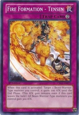 Fire Formation - Tensen - CBLZ-EN071 - Common 1st Edition Cosmo Blazer 1st Edition Singles