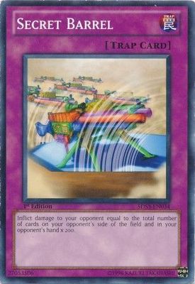 Secret Barrel - 5DS3-EN034 - Common 1st Edition Starter Deck: Duelist Toolbox 1st Edition Singles