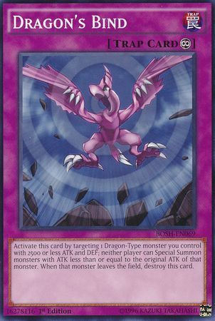 Dragon&#39;s Bind - BOSH-EN069 - Common 1st Edition Breakers of Shadow (Español)