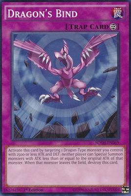 Dragon&#39;s Bind - BOSH-EN069 - Common 1st Edition Breakers of Shadow (Español)