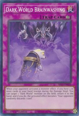 Dark World Brainwashing - SR13-EN035 - Common 1st Edition Structure Deck: Dark World [SR13] 1st Edition Singles