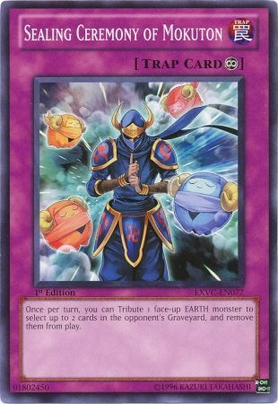 Sealing Ceremony of Mokuton - EXVC-EN077 - Common 1st Edition Extreme Victory 1st Edition Singles