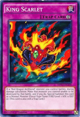 King Scarlet - MP17-EN109 - Common 1st Edition 2017 Mega-Tins 1st Edition Singles