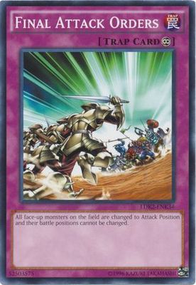 Final Attack Orders - LDK2-ENK34 - Common Unlimited Legendary Decks II - Kaiba Unlimited Singles
