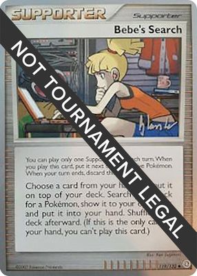 Bebe&#39;s Search - 2008 (Dylan Lefavour) - World Championship Decks (WCD)