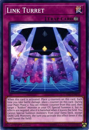 Link Turret - CYHO-EN070 - Common 1st Edition Cybernetic Horizon 1st Edition Singles (espanol)