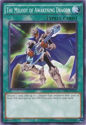 The Melody of Awakening Dragon - OP02-EN024 - Common Unlimited OTS Tournament Pack 2 (OP02)
