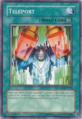 Teleport - CSOC-EN055 - Common Unlimited Crossroads of Chaos [CSOC] Unlimited Singles