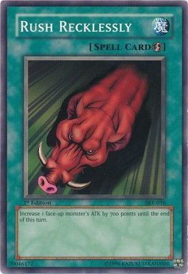 Rush Recklessly - SKE-036 - Common 1st Edition Starter Deck: Kaiba Evolution [SKE] 1st Edition Singles