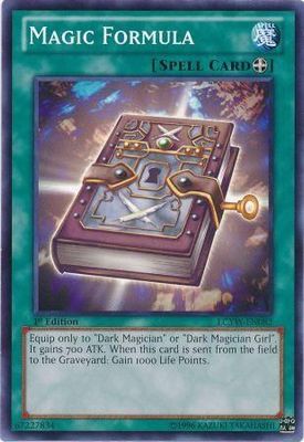Magic Formula - LCYW-EN082 - Common 1st Edition Legendary Collection 3: Yugi&#39;s World 1st Edition Singles
