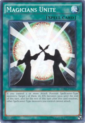 Magicians Unite - LDK2-ENY25 - Common Unlimited Legendary Decks II - Yugi Unlimited Singles