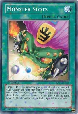 Monster Slots - SP13-EN035 - Starfoil Rare 1st Edition Star Pack 2013 1st Edition Starfoil Singles