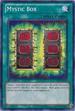 Mystic Box - LCYW-EN076 - Common 1st Edition Legendary Collection 3: Yugi&#39;s World 1st Edition Singles