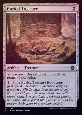 Buried Treasure 0246 - Foil The Lost Caverns of Ixalan Foil Singles