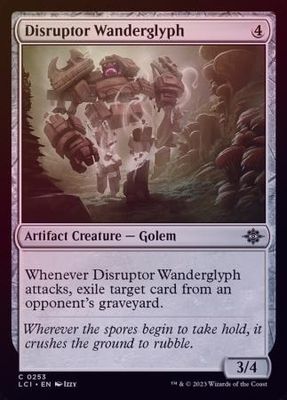 Disruptor Wanderglyph 0253 - Foil The Lost Caverns of Ixalan Foil Singles