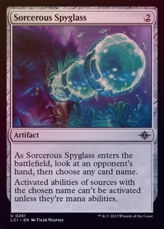 Sorcerous Spyglass 0261 - Foil The Lost Caverns of Ixalan Foil Singles