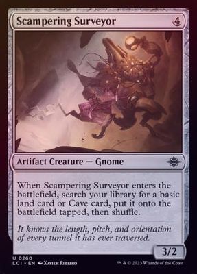 Scampering Surveyor 0260 - Foil The Lost Caverns of Ixalan Foil Singles