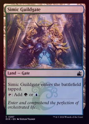 Simic Guildgate 0287 - Foil Ravnica Remastered Foil Singles