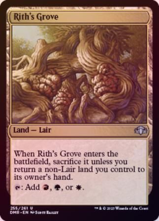 Rith&#39;s Grove 255/261 - Foil Dominaria Remastered Foil Singles