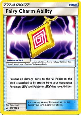 Fairy Charm Ability - 171/214 - Uncommon Sun &amp; Moon: Unbroken Bonds Singles