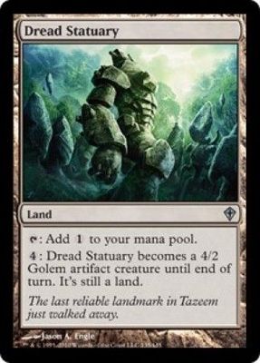 Dread Statuary Worldwake Singles