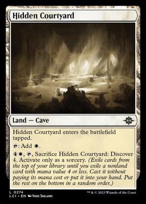 Hidden Courtyard 0274 The Lost Caverns of Ixalan Singles
