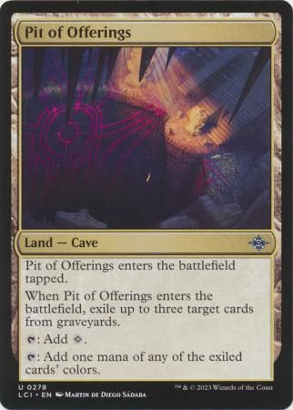 Pit of Offerings 0278 The Lost Caverns of Ixalan Singles