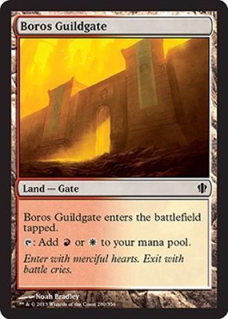 Boros Guildgate Commander 2013 Singles