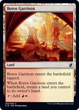 Boros Garrison 233/302 Commander 2019 Singles