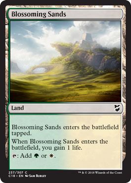 Blossoming Sands 237/307 Commander 2018 Singles