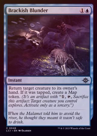 Brackish Blunder 0046 - Foil The Lost Caverns of Ixalan Foil Singles