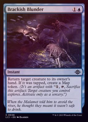 Brackish Blunder 0046 - Foil The Lost Caverns of Ixalan Foil Singles