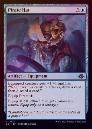 Pirate Hat 0070 - Foil The Lost Caverns of Ixalan Foil Singles