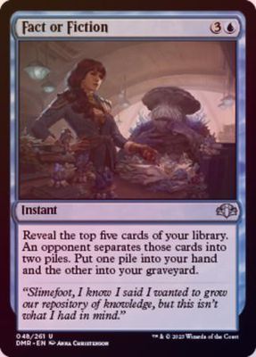 Fact or Fiction 048/261 - Foil Dominaria Remastered Foil Singles