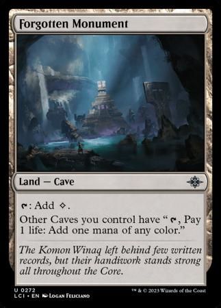 Forgotten Monument 0272 - The Lost Caverns of Ixalan Singles