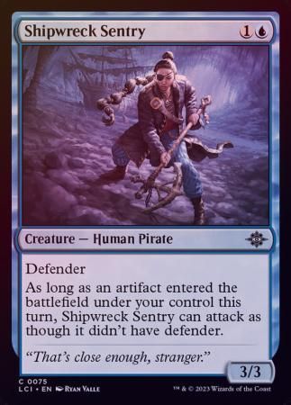 Shipwreck Sentry 0075 - Foil The Lost Caverns of Ixalan Foil Singles