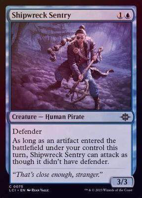Shipwreck Sentry 0075 - Foil The Lost Caverns of Ixalan Foil Singles