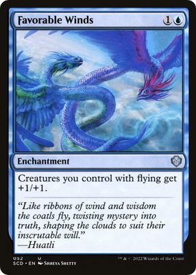 Favorable Winds - Starter Commander Decks (SCD) Starter Commander Decks
