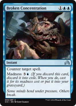Broken Concentration 050/297 Shadows over Innistrad Singles (Español)