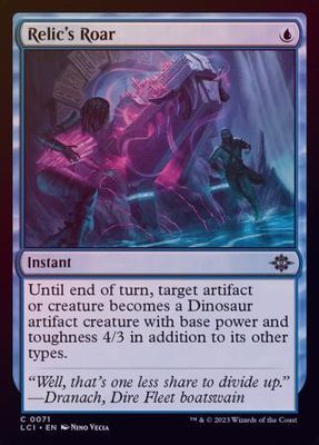 Relic&#39;s Roar 0071 - Foil The Lost Caverns of Ixalan Foil Singles