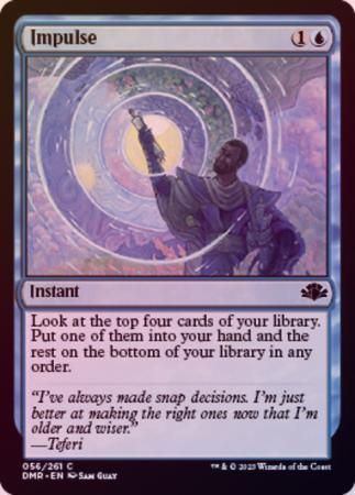 Impulse 056/261 - Foil Dominaria Remastered Foil Singles