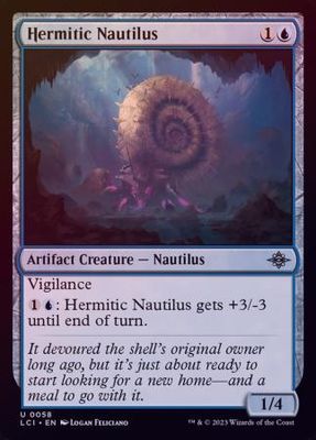 Hermitic Nautilus 0058 - Foil The Lost Caverns of Ixalan Foil Singles