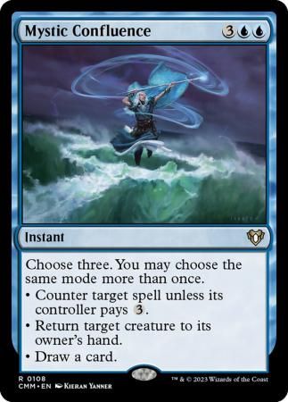 Mystic Confluence 0108 Commander Masters Singles