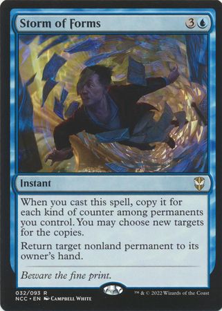 Storm of Forms 032/093 Streets of New Capenna Commander Singles