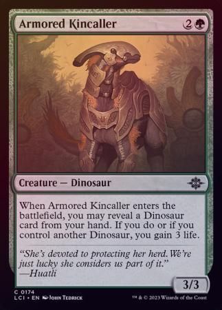 Armored Kincaller 0174 - Foil The Lost Caverns of Ixalan Foil Singles